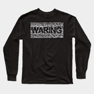 matrix warning Long Sleeve T-Shirt